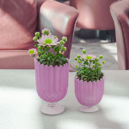 GV502 PURPLE VASES