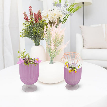 GV502 PURPLE VASES