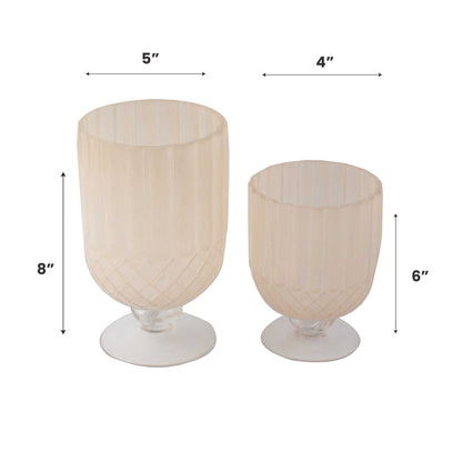 GV502 PEACH VASES