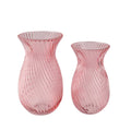 GV503 PINK GLASS VASES HOME DECOR DEALS SIMPLE