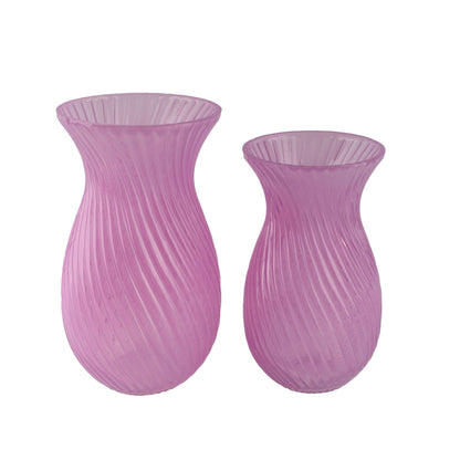 GV503 PURPLE GLASS VASES HOME DECOR DEALS SIMPLE