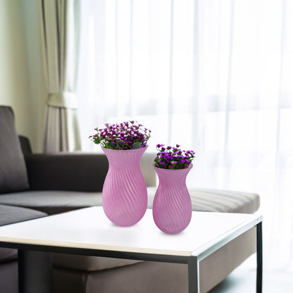 GV503 PURPLE GLASS VASES HOME DECOR DEALS SIMPLE
