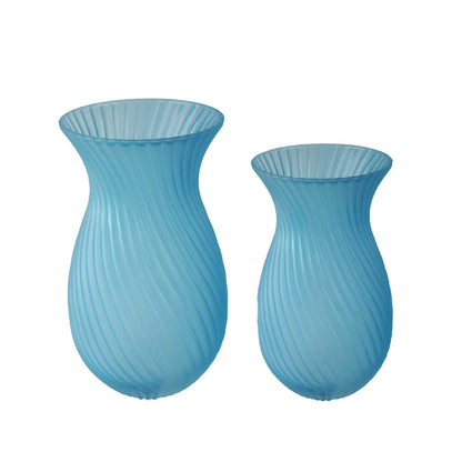 GV503 BLUE GLASS VASES HOME DECOR DEALS SIMPLE