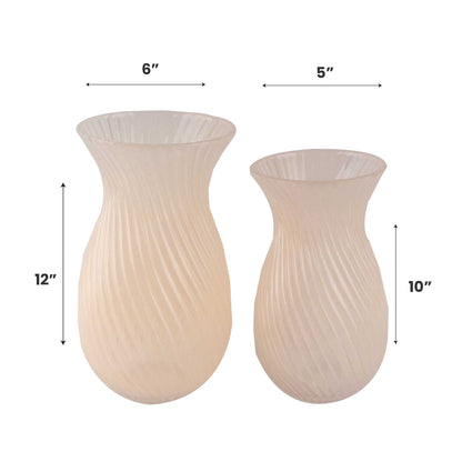 GV503 ROSE GLASS VASES HOME DECOR DEALS SIMPLE