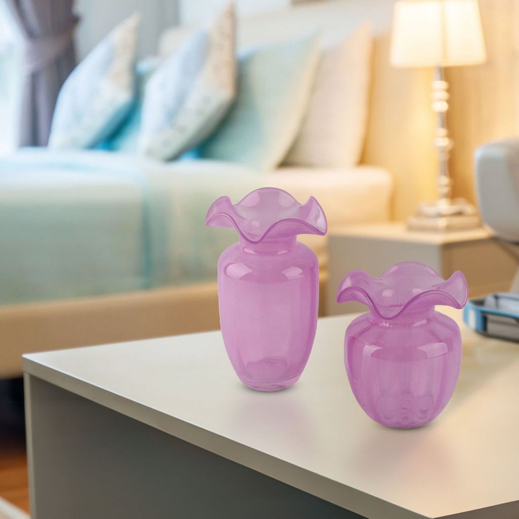 GV504P PURPLE VASES