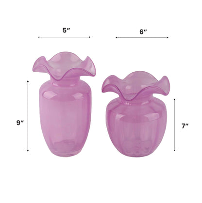 GV504 PURPLE VASES