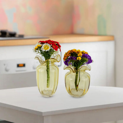 GV504 YELLOW VASES