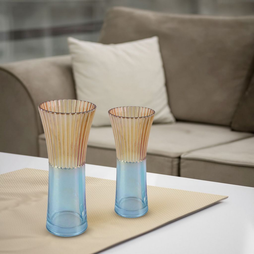 GV505A TWO TONE VASES