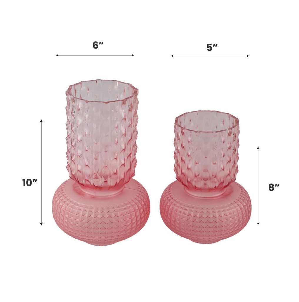 GV506 PINK VASES