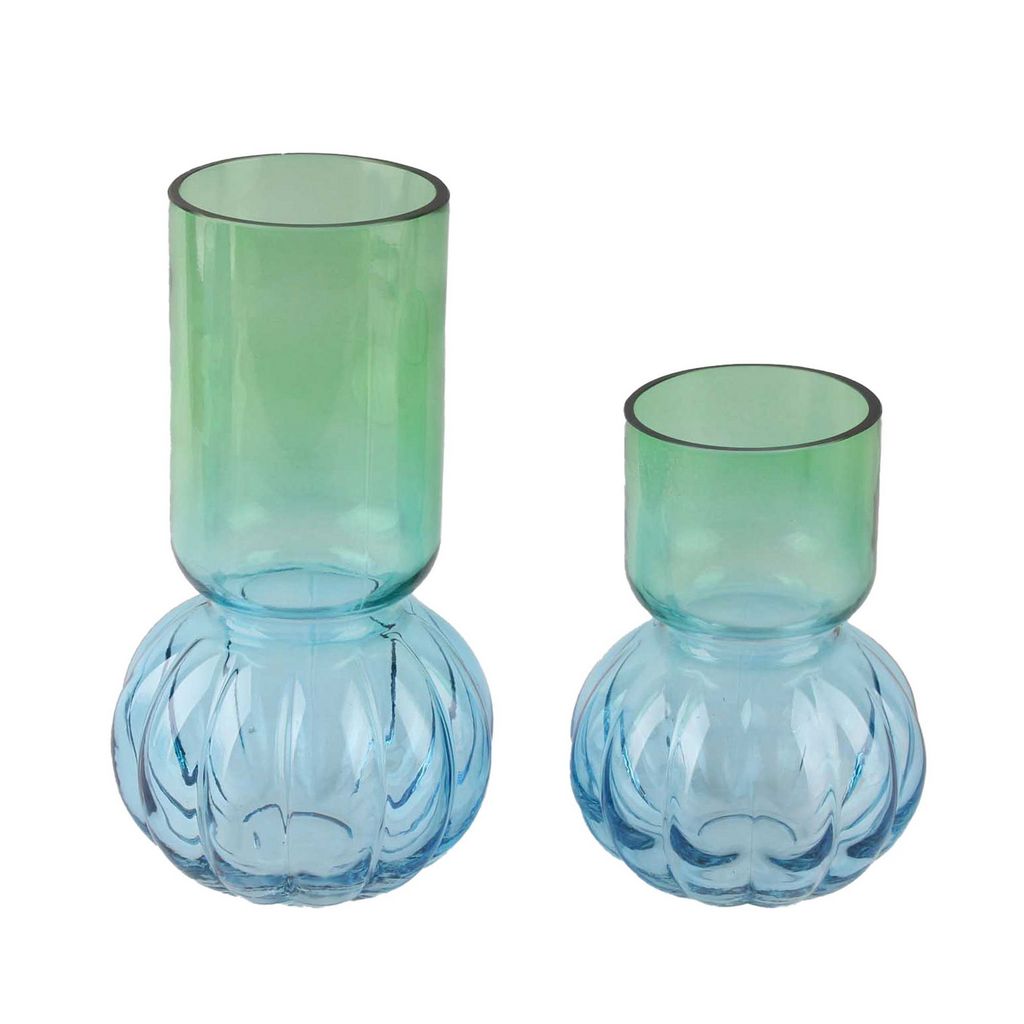 GV507B BLUE VASES