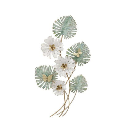 MDC483 MINT GREEN METAL WALL DECOR