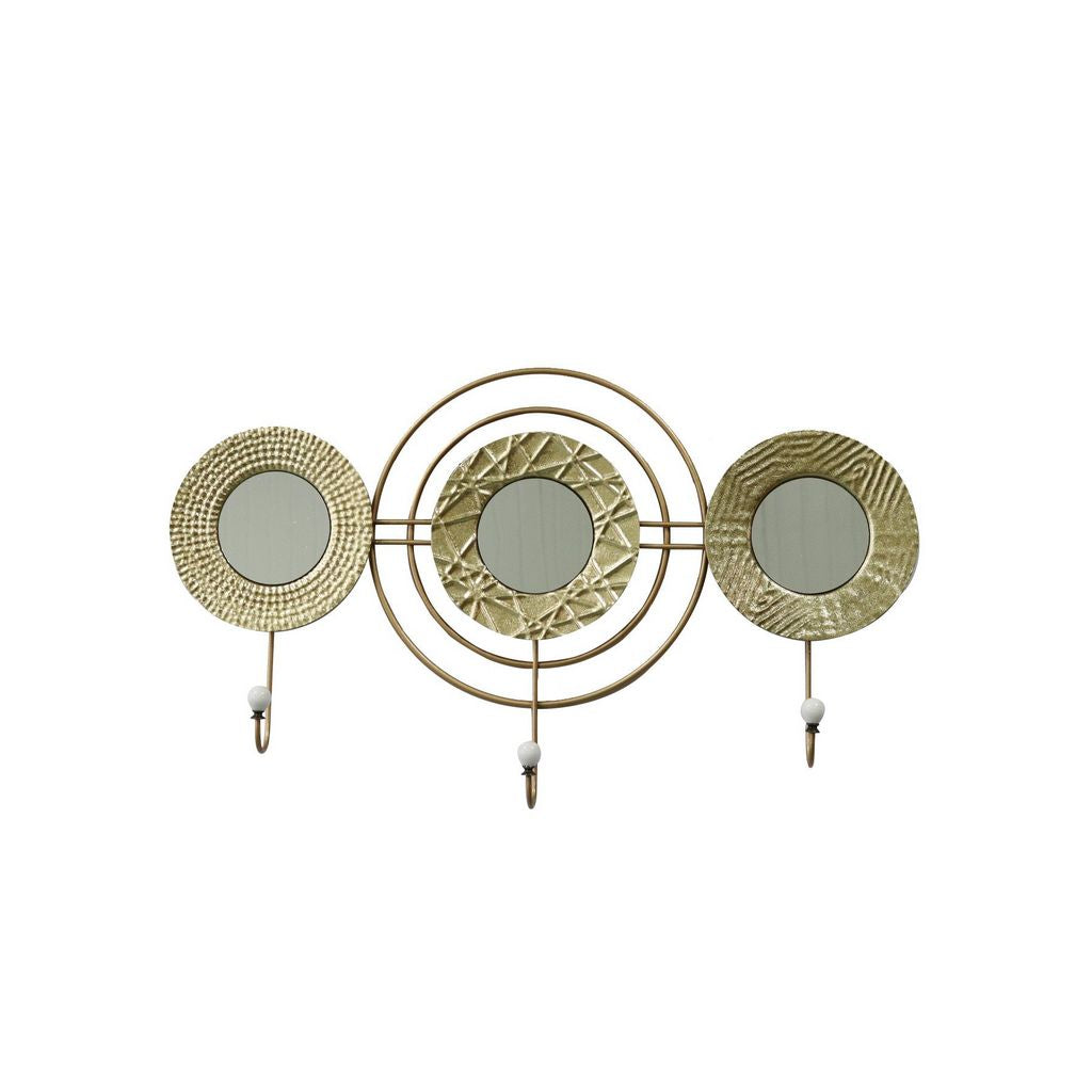 MDC489 GOLD METAL WALL DECOR