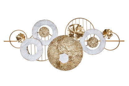 MDC493 GOLD METAL WALL DECOR