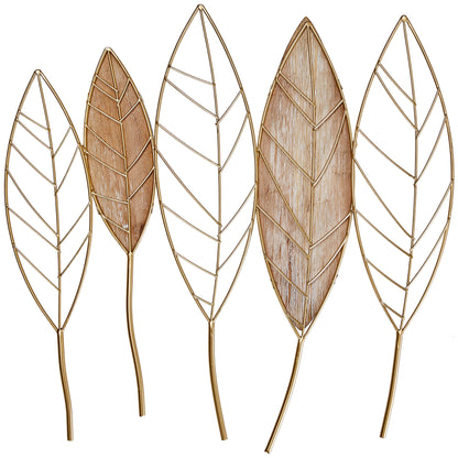 MDC495 GOLD METAL WALL DECOR