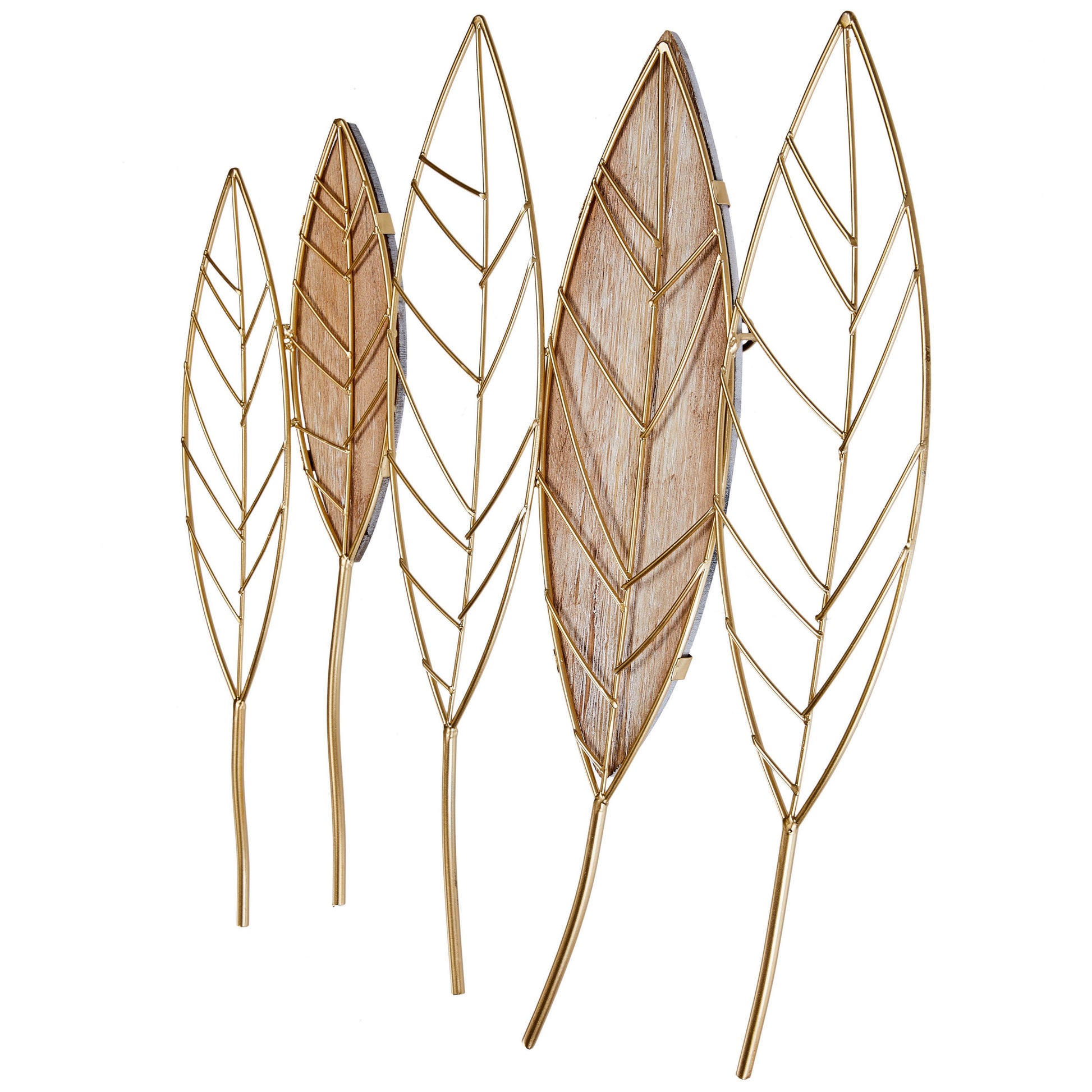 MDC495 GOLD METAL WALL DECOR