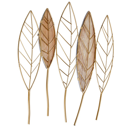 MDC495 GOLD METAL WALL DECOR