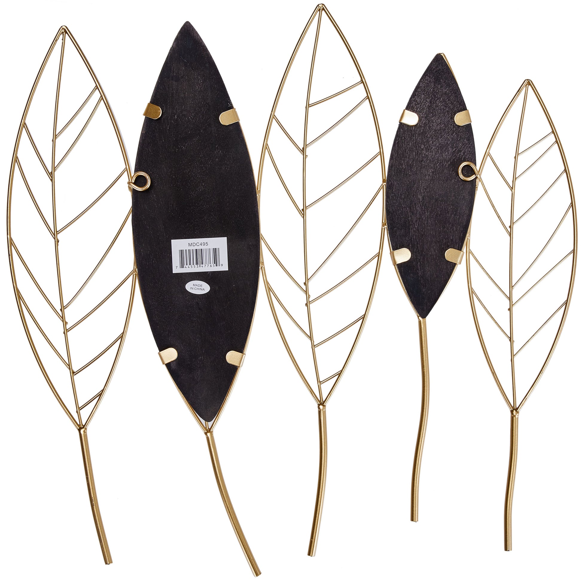 MDC495 GOLD METAL WALL DECOR