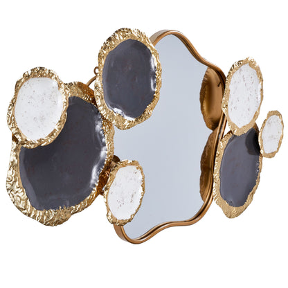 MDC496 GOLD METAL WALL DECOR