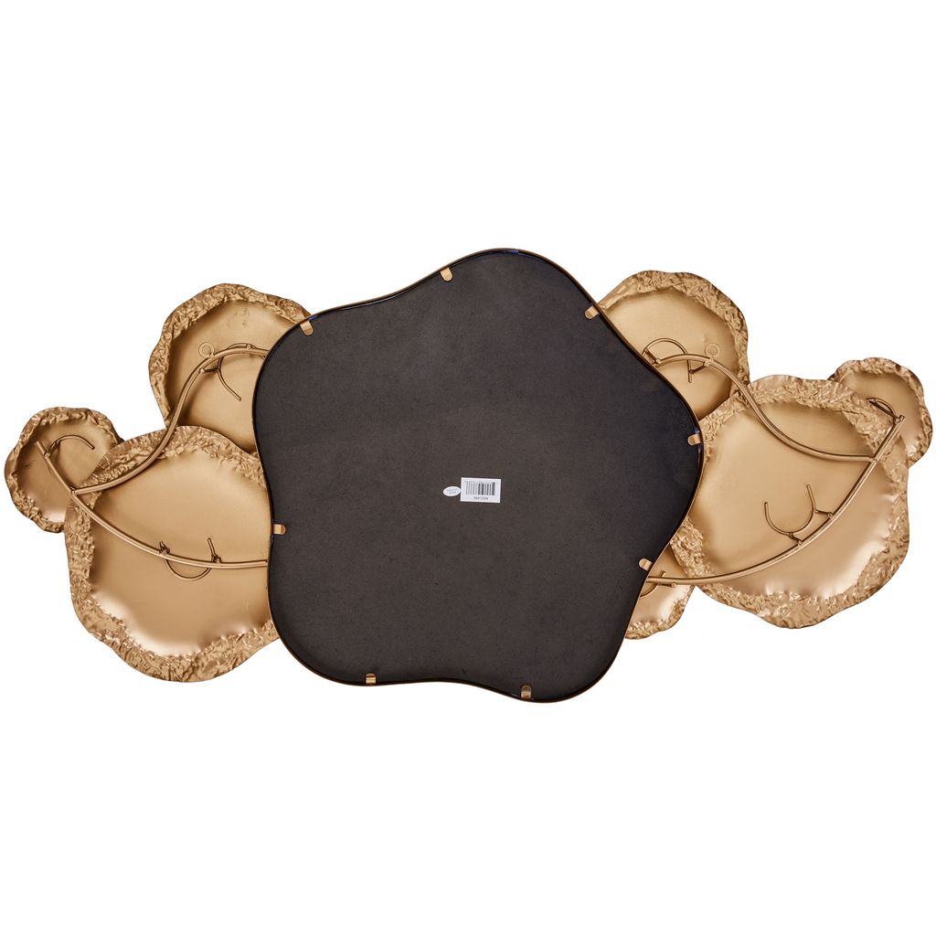 MDC496 GOLD METAL WALL DECOR