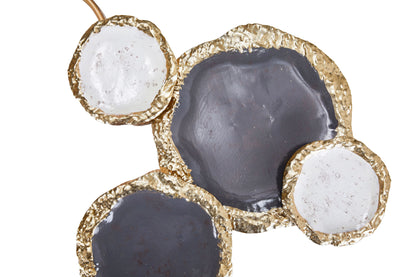 MDC496 GOLD METAL WALL DECOR