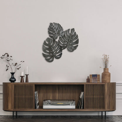 MDC497 BLACK METAL WALL DECOR