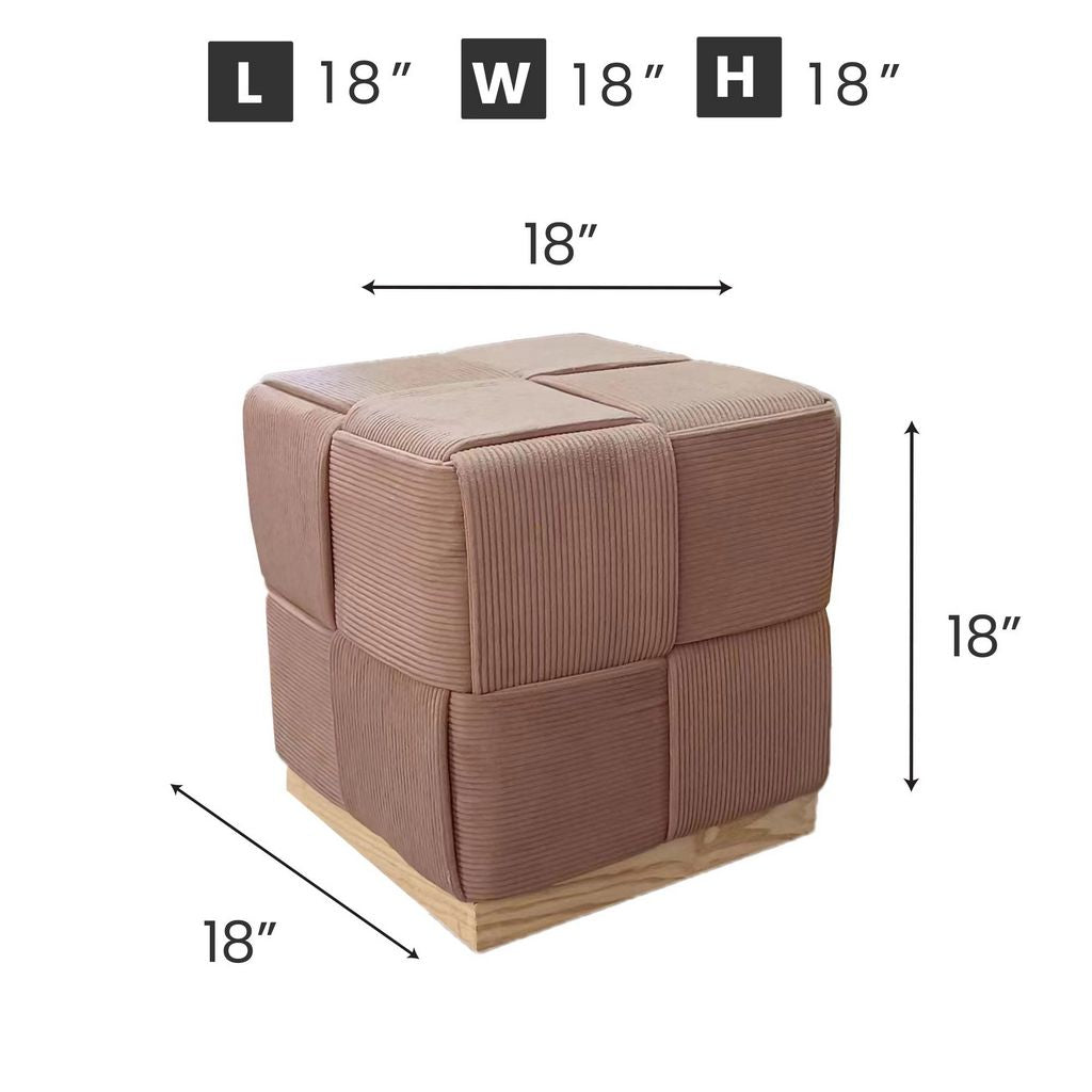 WST498BR BROWN STOOL