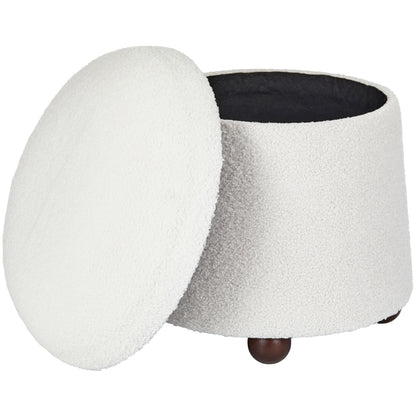 WST499 CREAM OTTOMAN
