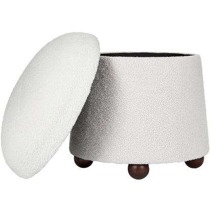 WST499 CREAM OTTOMAN