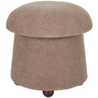 WST499 BROWN OTTOMAN