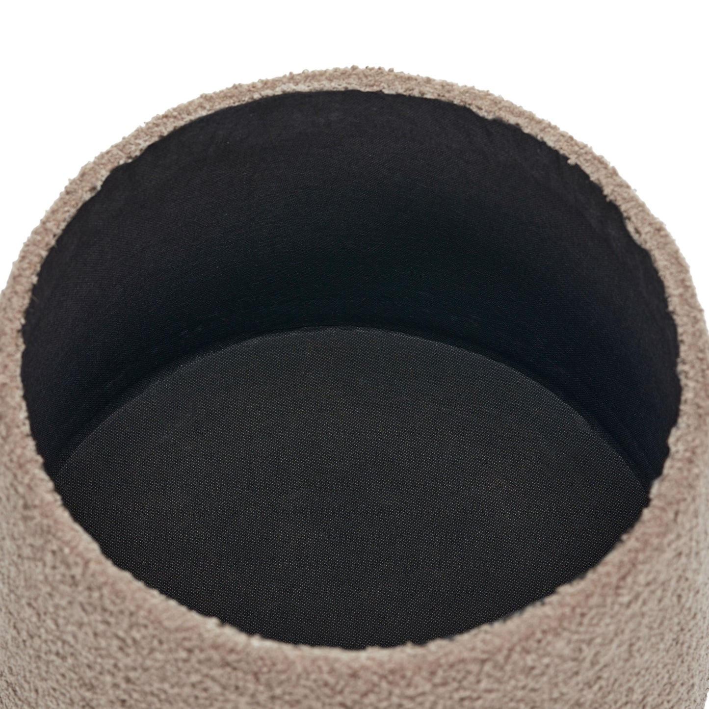 WST499 BROWN OTTOMAN