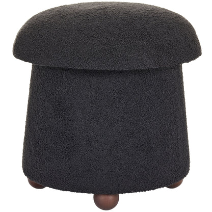 WST499 BLACK OTTOMAN