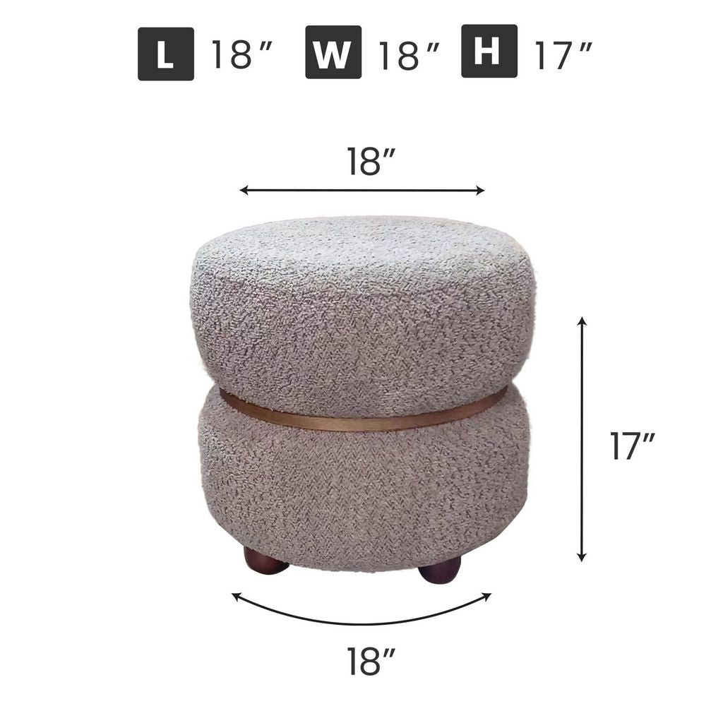 WST502BGE BEIGE STOOL