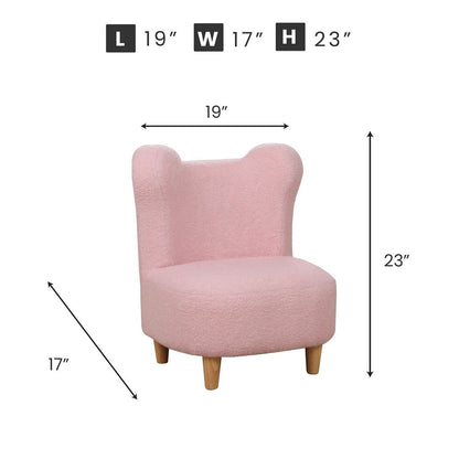 KCH509 PINK KID CHAIRS