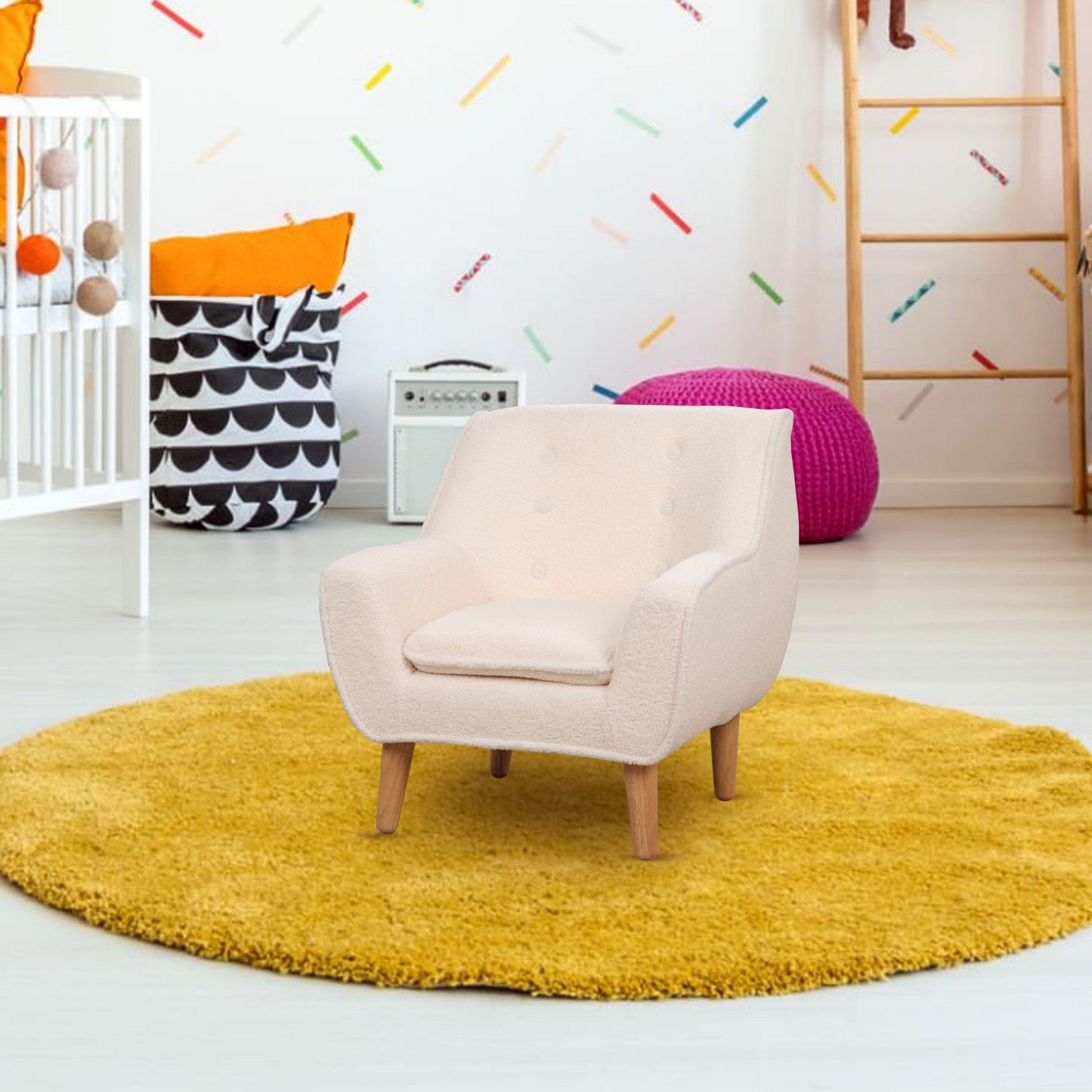 KCH511 WHITE KID CHAIRS