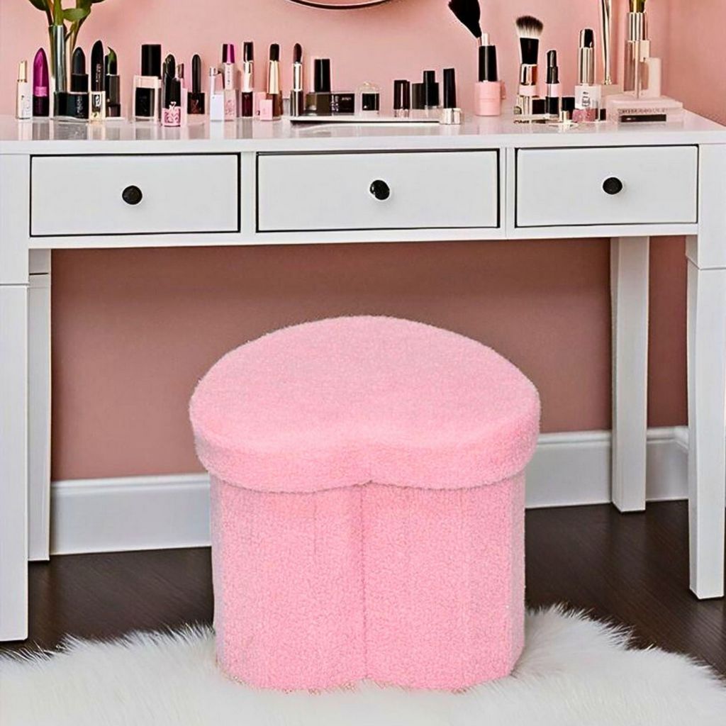 OT512 PINK OTTOMAN