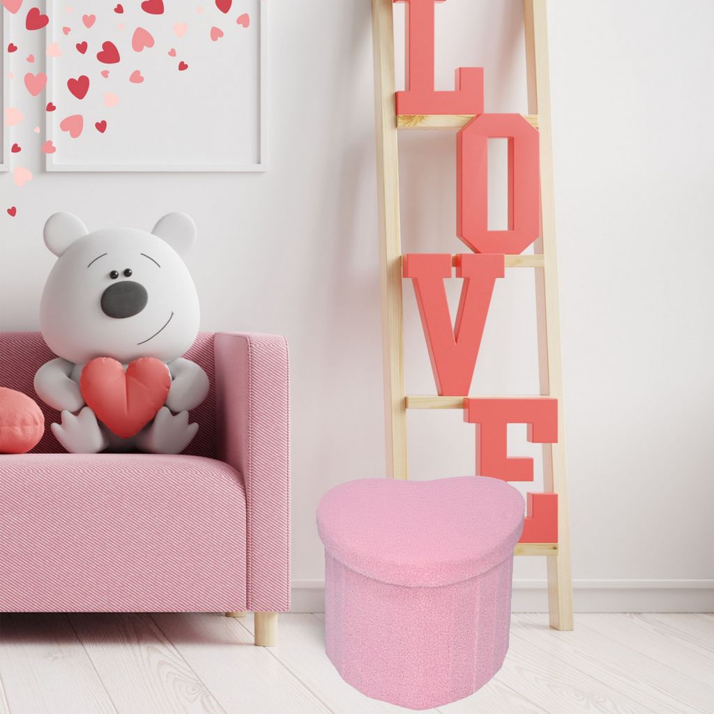 OT512 PINK OTTOMAN