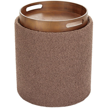 OT513 BROWN OTTOMAN VALENTINE'S DAY GIFTS