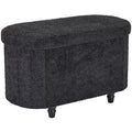 OT514 BLACK FURNITURE DEALS GIFTS OTTOMAN