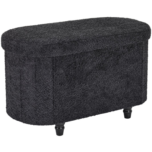 OT514 BLACK FURNITURE DEALS GIFTS OTTOMAN