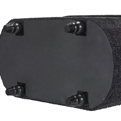 OT514 BLACK FURNITURE DEALS GIFTS OTTOMAN