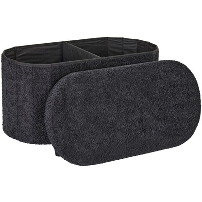 OT514 BLACK FURNITURE DEALS GIFTS OTTOMAN