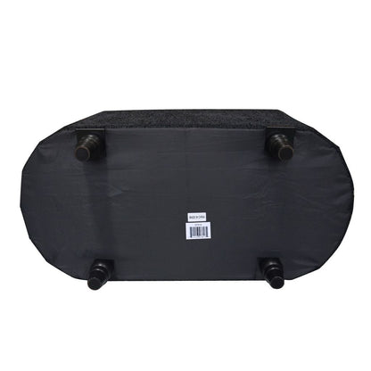 OT514 BLACK OTTOMAN