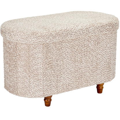 OT514 LIGHT BROWN OTTOMAN