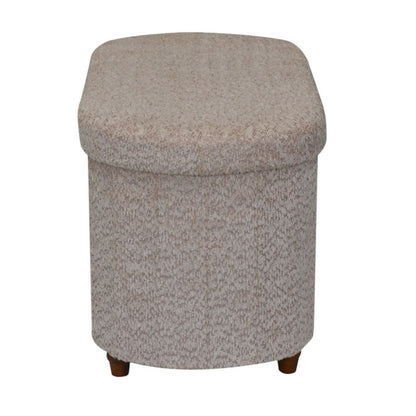 OT514 LIGHT BROWN OTTOMAN