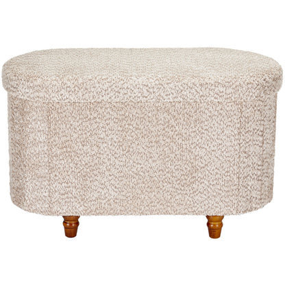 OT514 LIGHT BROWN OTTOMAN
