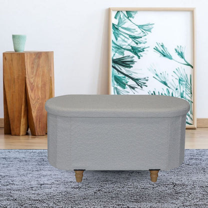 OT514 IVORY OTTOMAN