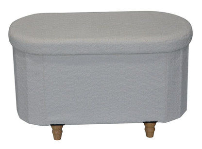 OT514 IVORY OTTOMAN