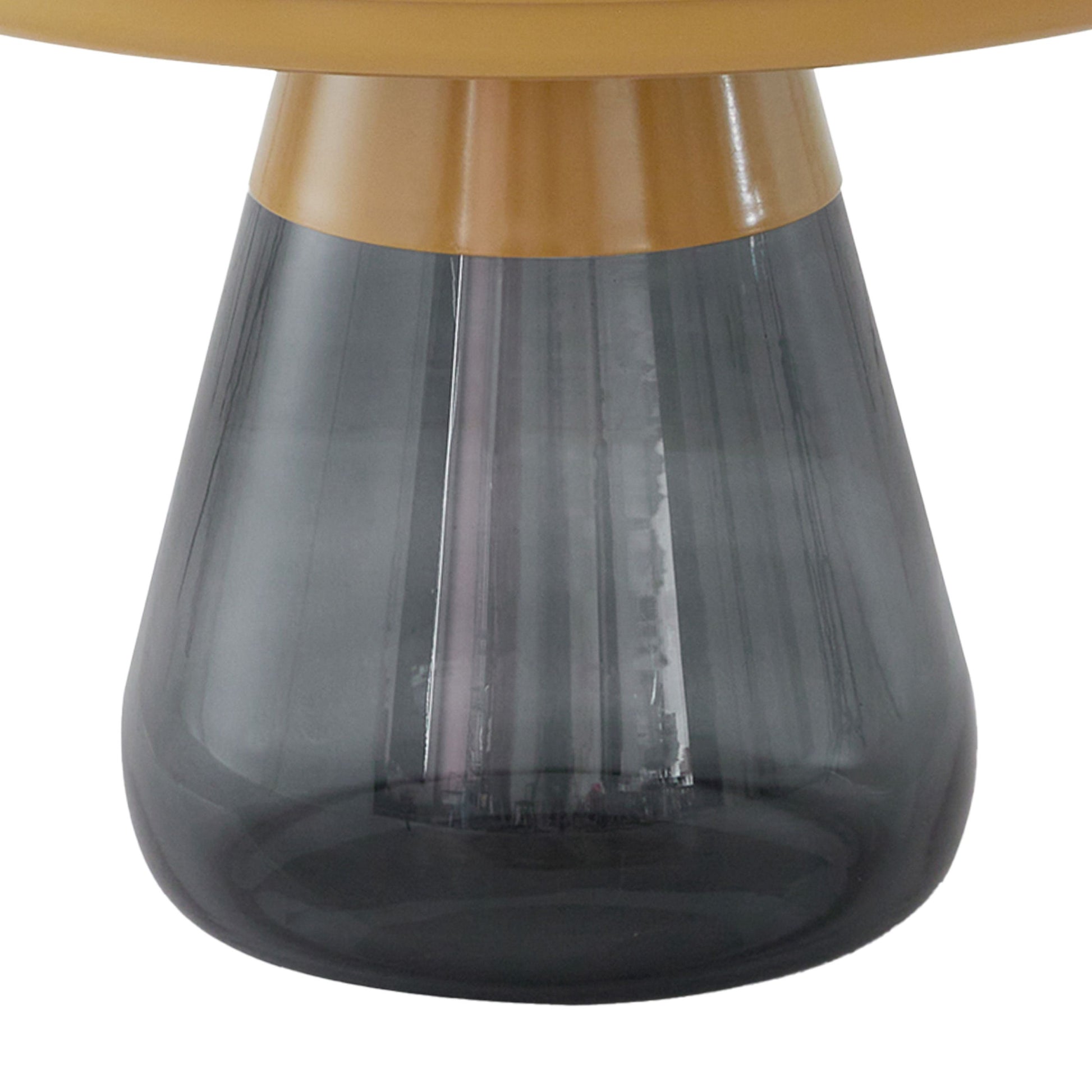 TBST471-472 MATGLD/GRY BAS NESTING TABLE