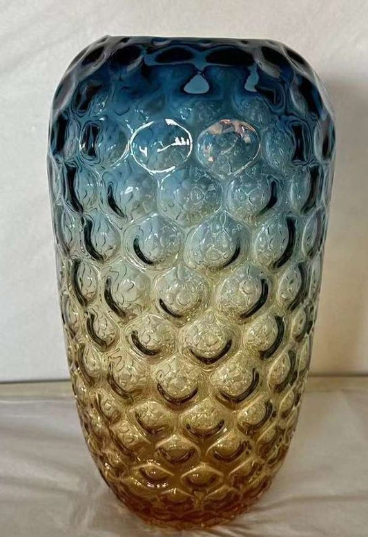 GV545S BLUE GLASS VASES