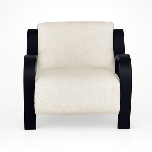 CH560 BLACK ARM CHAIR